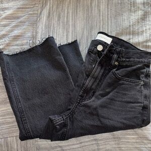 Black Pacsun Stretch Cropped Bootcut Jeans | Size: 23